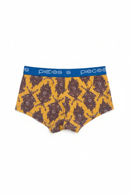 LOGO LADY BOXERS YELLOW