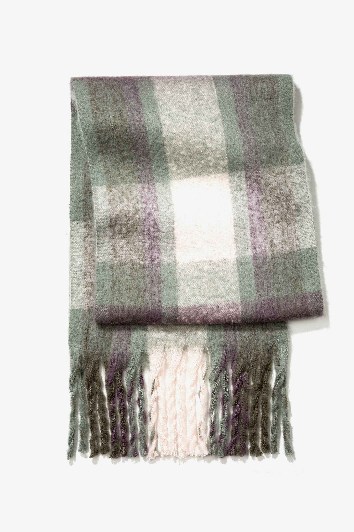 HALSDUK MED FLÄTADE FRANSAR KYOTO