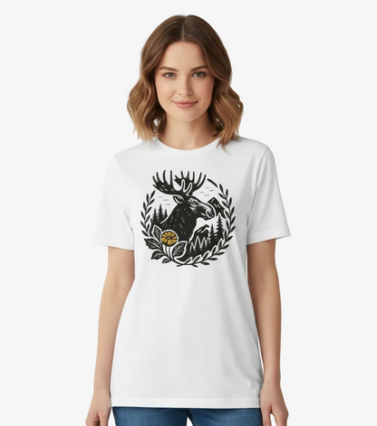 T-SHIRT NORRLANDS ÄLG & HJORTRON