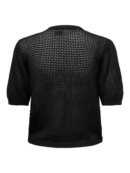 MEHEDI 2/4 KURZER CARDIGAN ZUM BINDEN