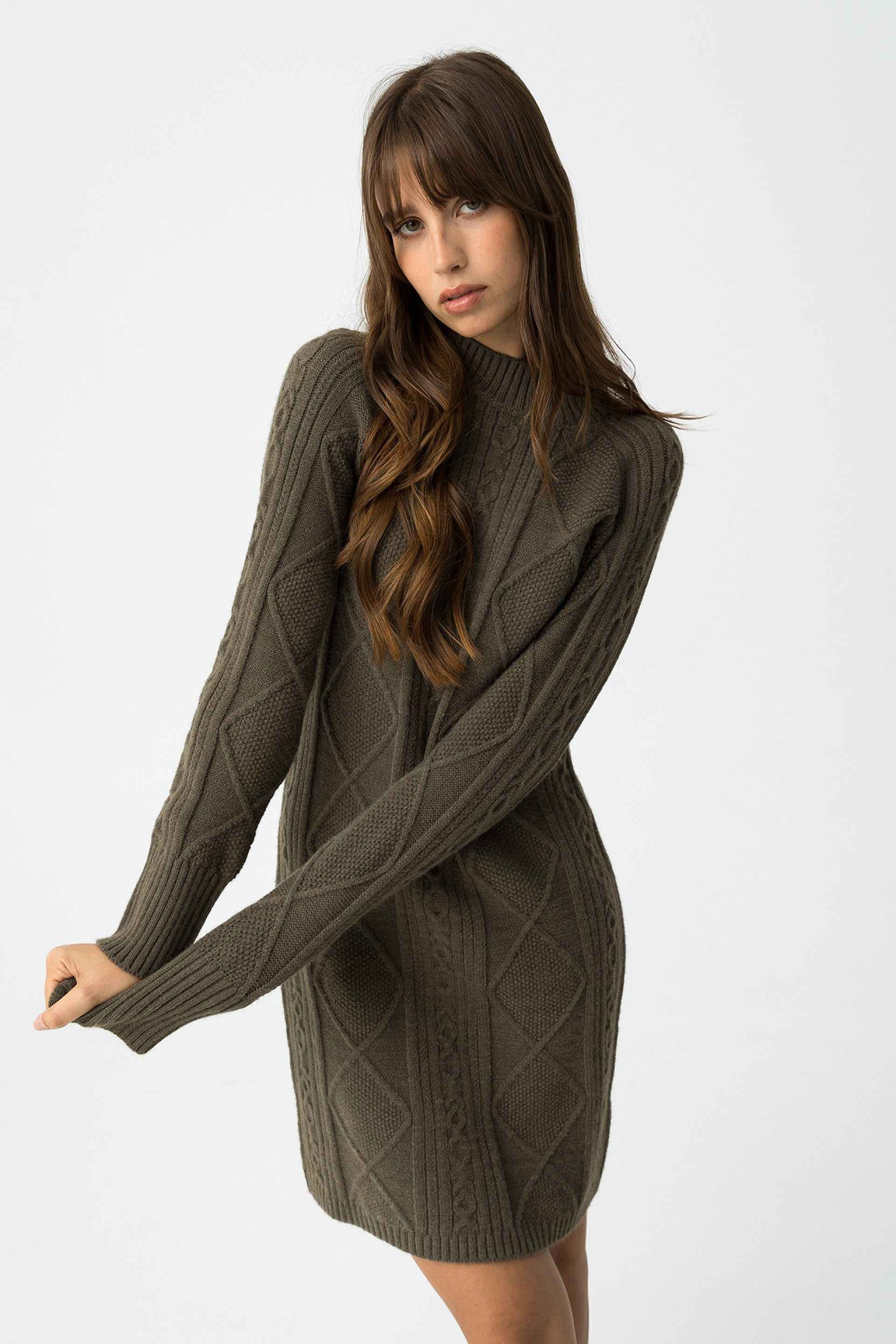 Marijin green knit dress Large(14)