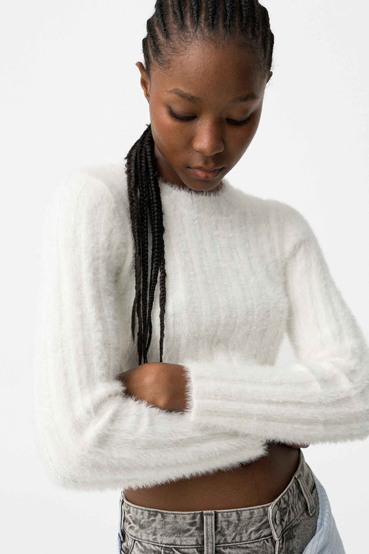 MARIN COZY FLUFFY SWEATER