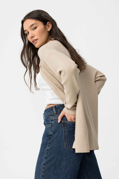 MEDEIA CARDIGAN BEIGE