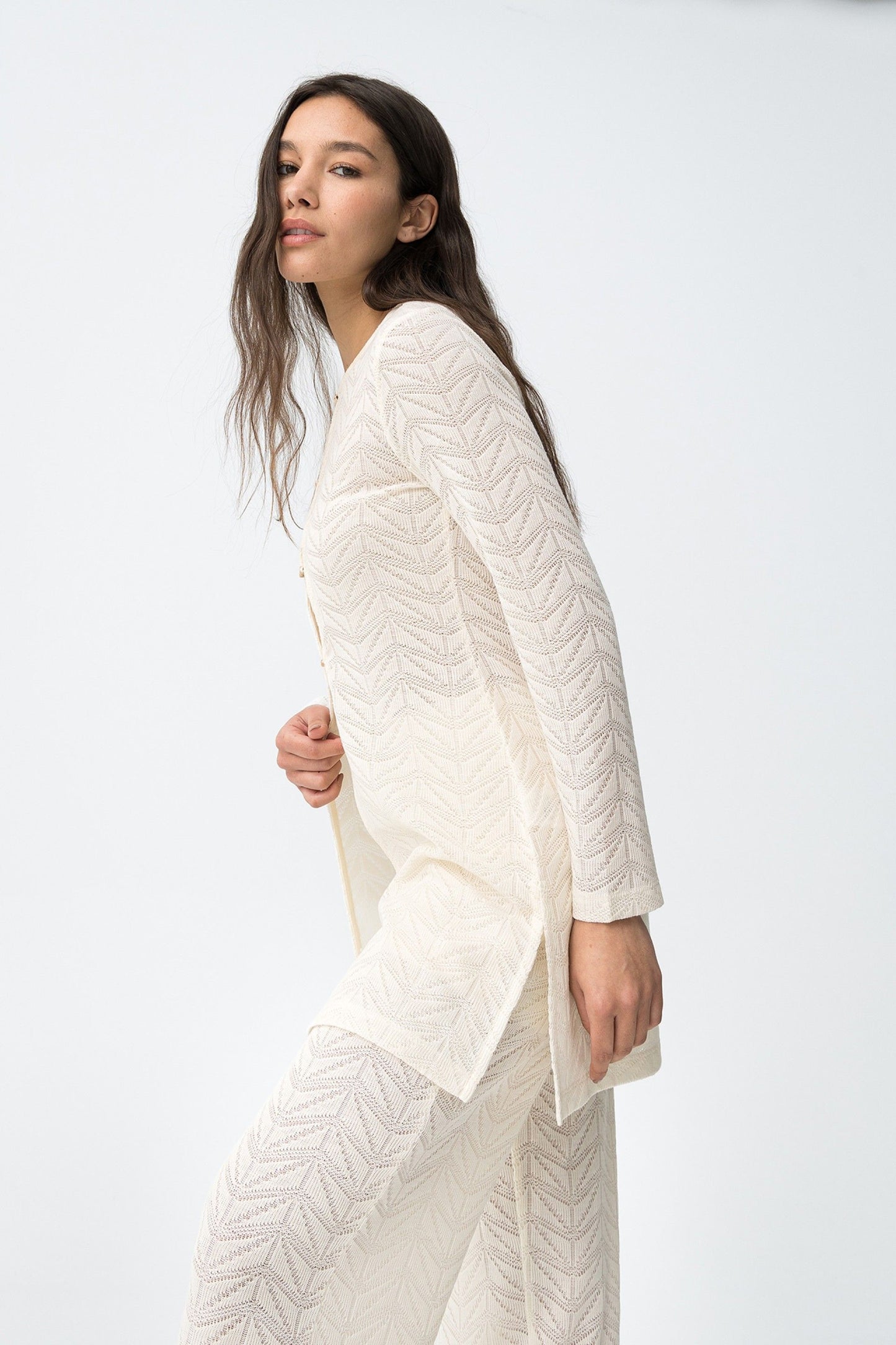 MIKADO LONG CARDIGAN