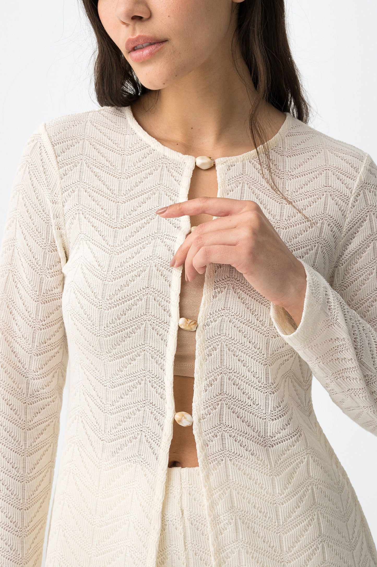 MIKADO LONG CARDIGAN