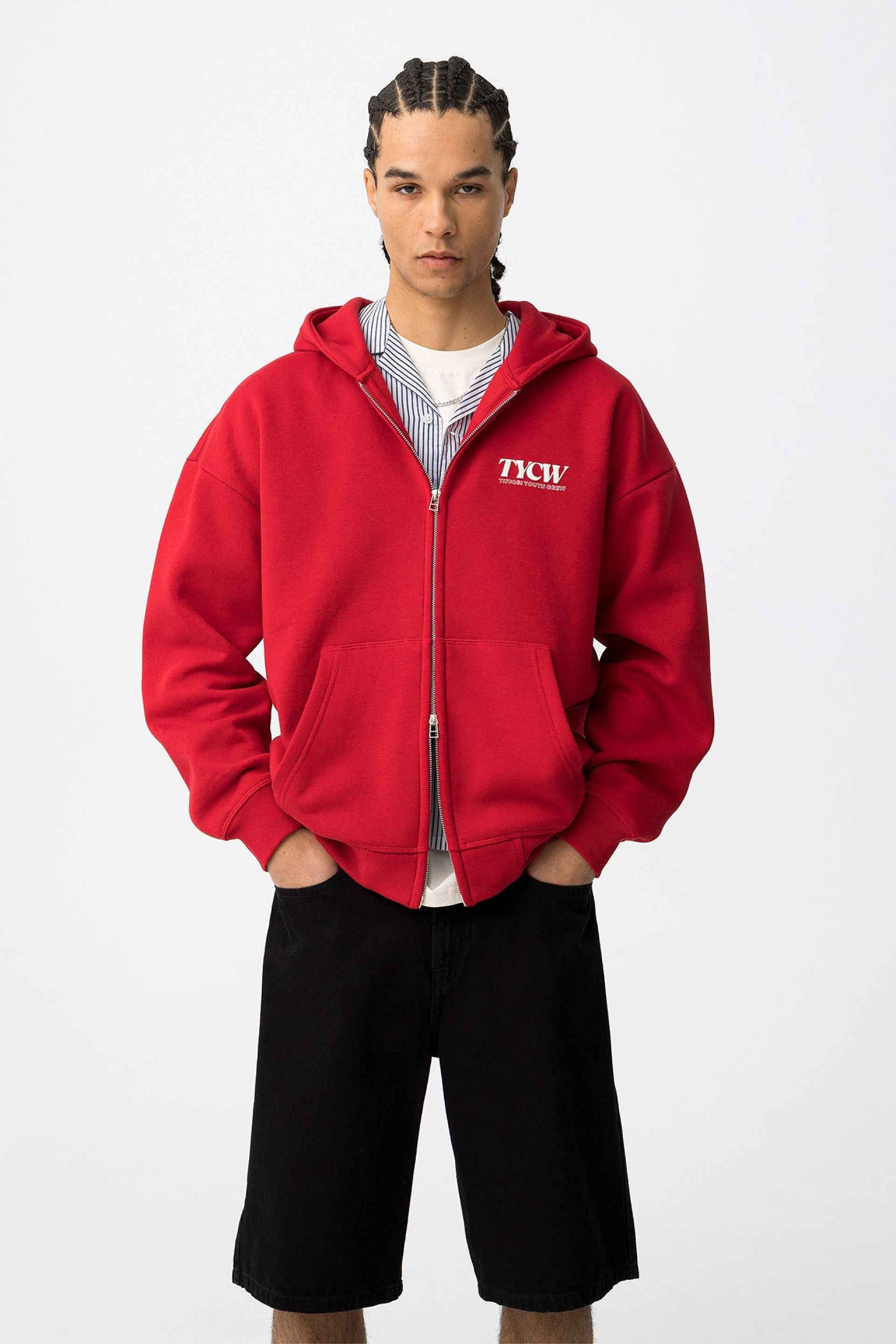RAIDEN SWEATSHIRT WITH ZIPPER