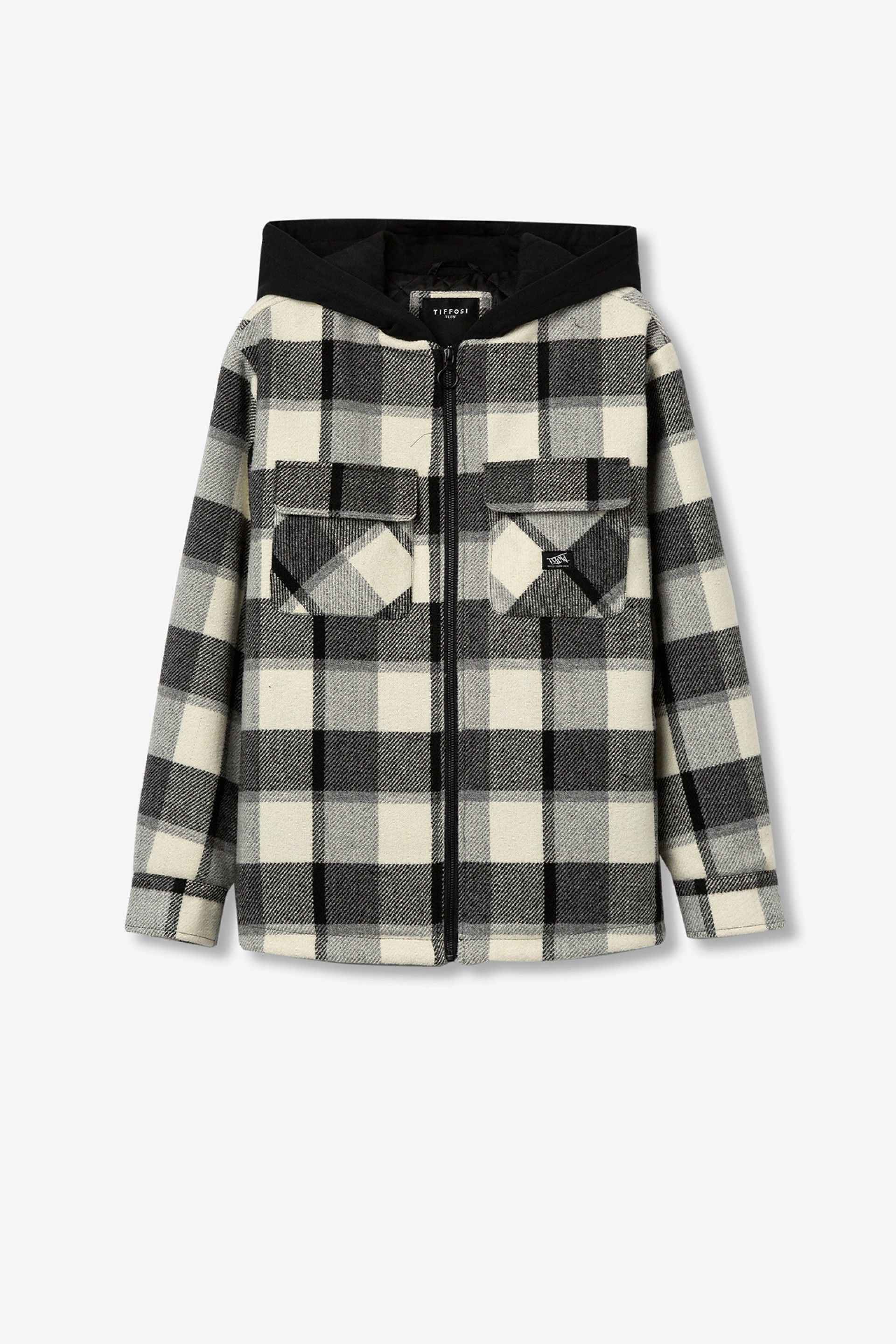 RHESUS HOODED SHIRT JACKET