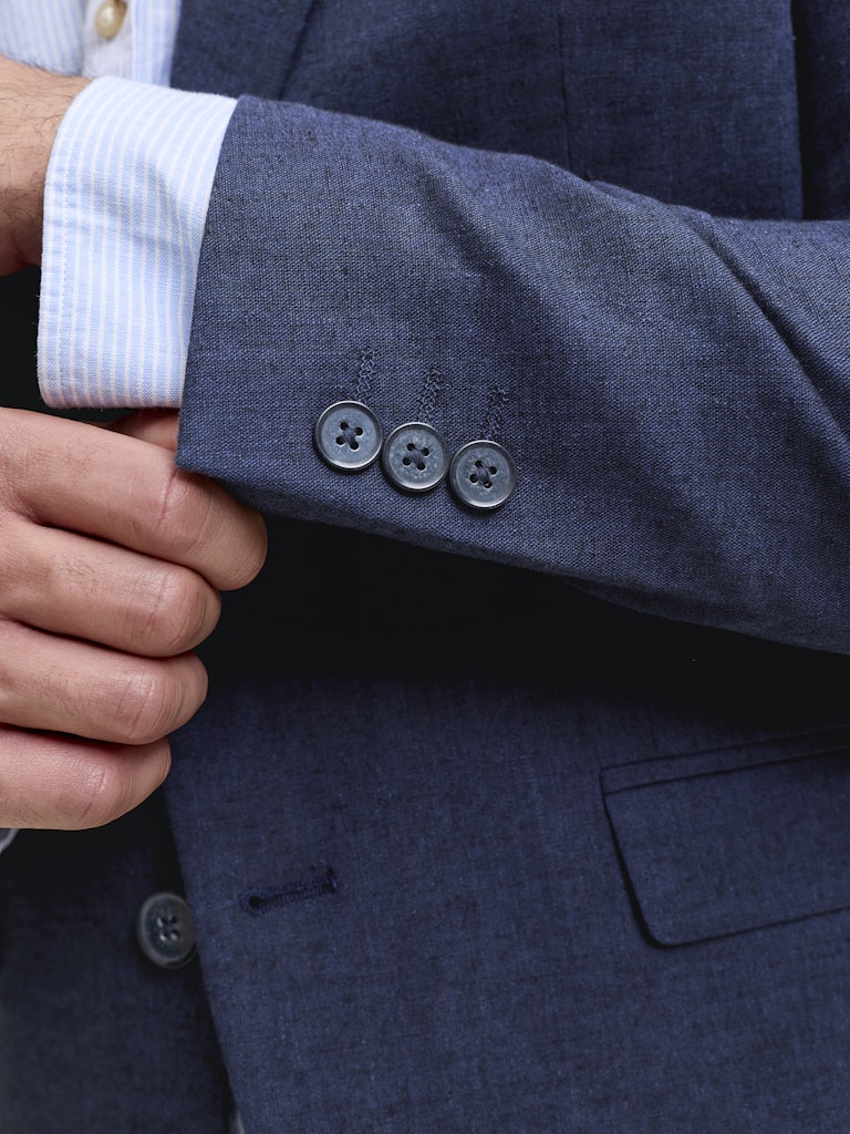 RIVIERA LEINENBLAZER SLIM FIT
