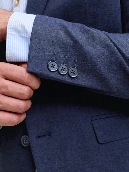 RIVIERA LEINENBLAZER SLIM FIT