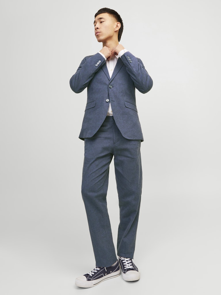 Riviera Linen Bukseler Slim Fit