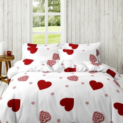 Bed linen set ANDORA 3 pieces – Soft and wrinkle-free duvet cover set (150x200cm)