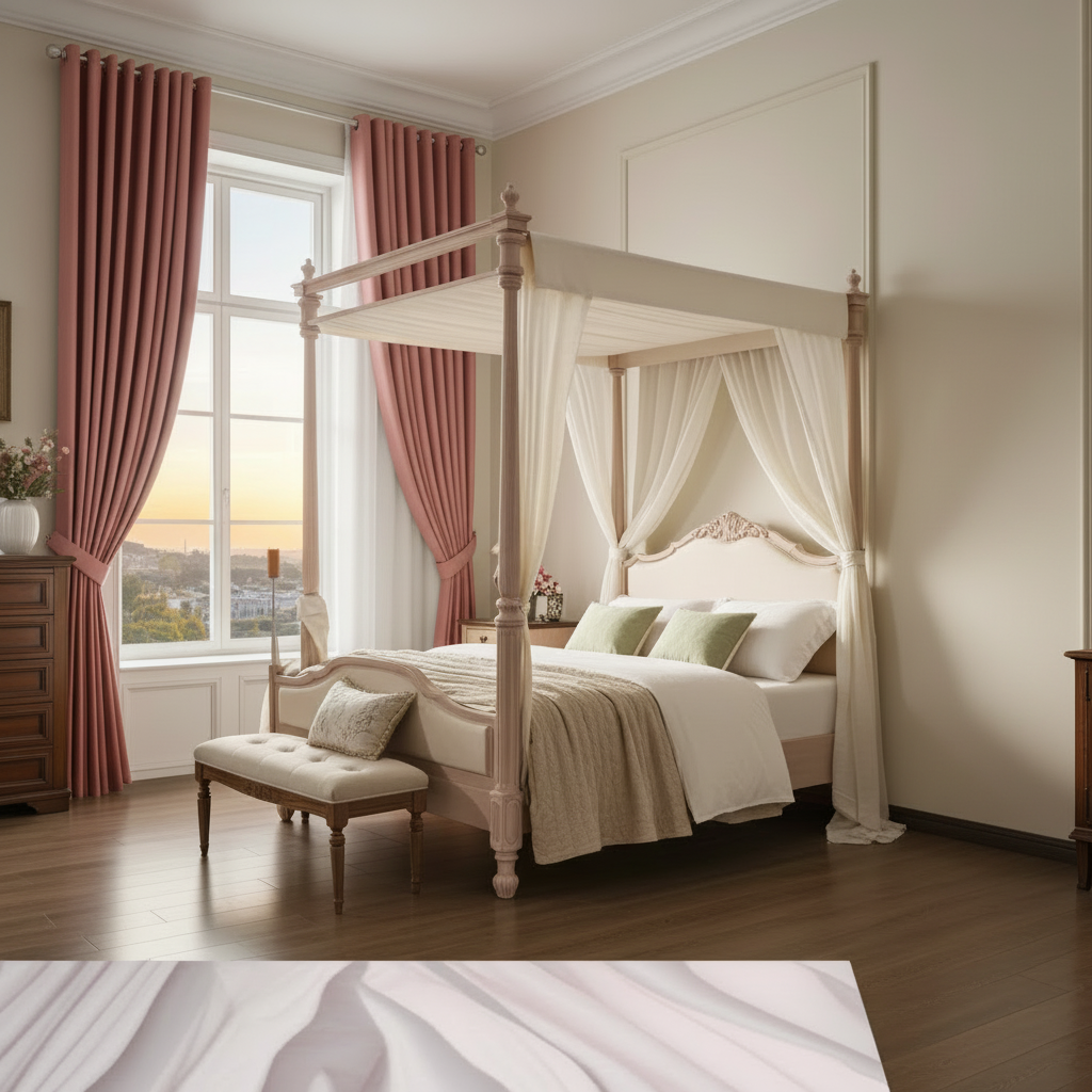 Blackout curtain GONATT – Stylish curtain panels for a dark bedroom