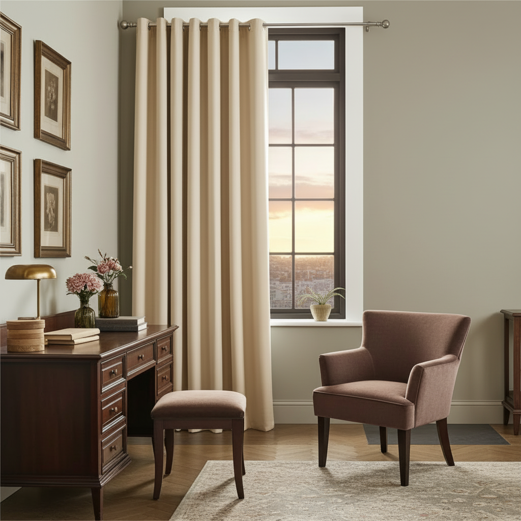 Blackout curtain GONATT – Stylish curtain panels for a dark bedroom