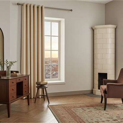 Blackout curtain GONATT – Stylish curtain panels for a dark bedroom