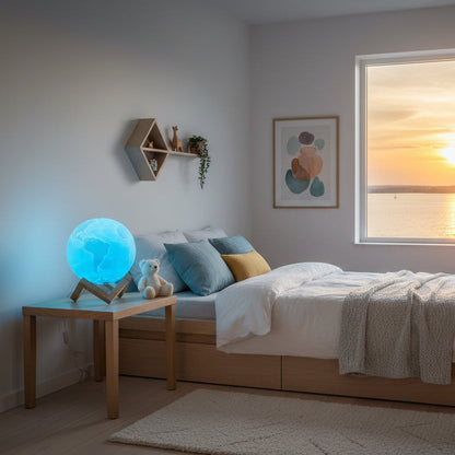 LYSBOLL lamp – Stylish globe lamp for a modern and atmospheric home (Multiple sizes)