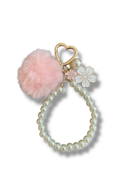 BAG CHARM PEARLS