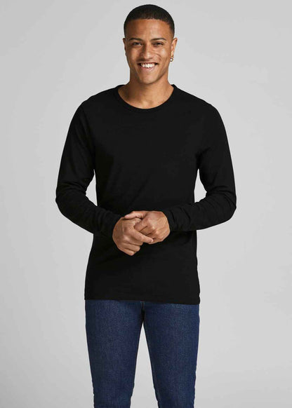 BASIC O-NECK TEE LS