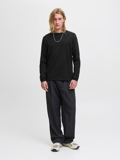 BASIC O-NECK TEE LS