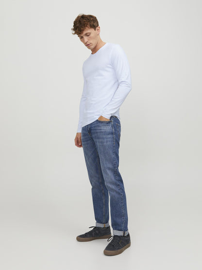BASIC O-NECK TEE LS