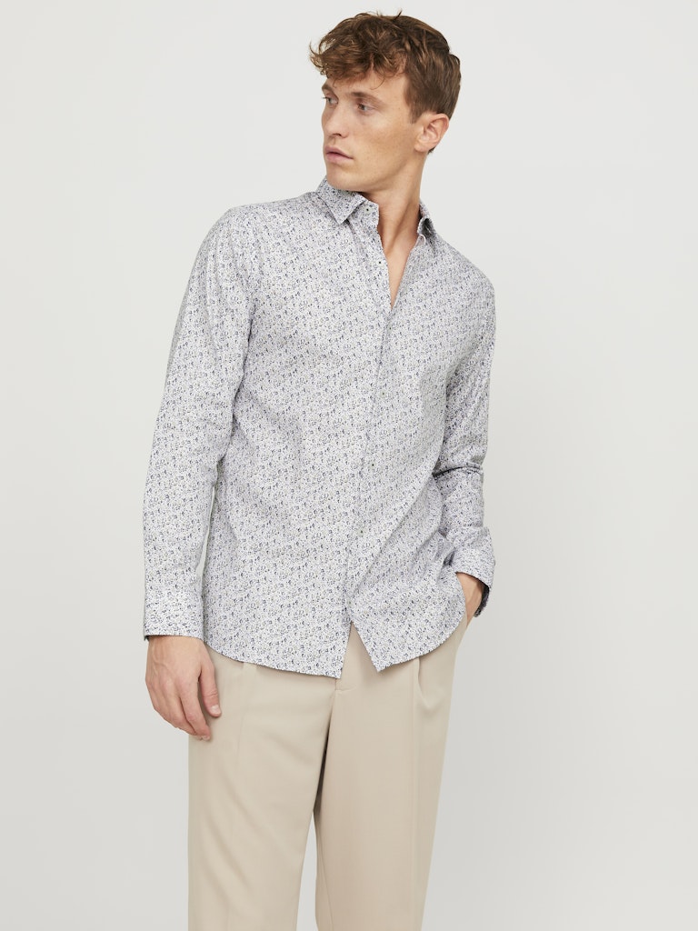 BLANORDIC PRINT SHIRT LS - Best clothes.