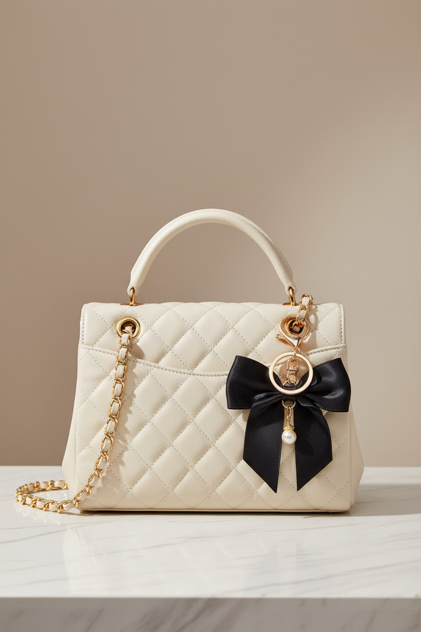 BAG CHARM BOW