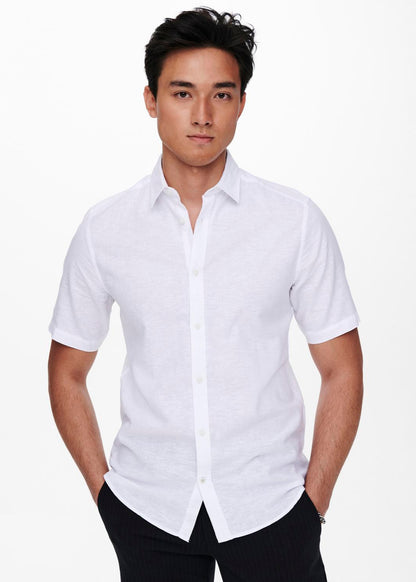 CAIDEN LIFE SS LINEN SHIRT - Best clothes.