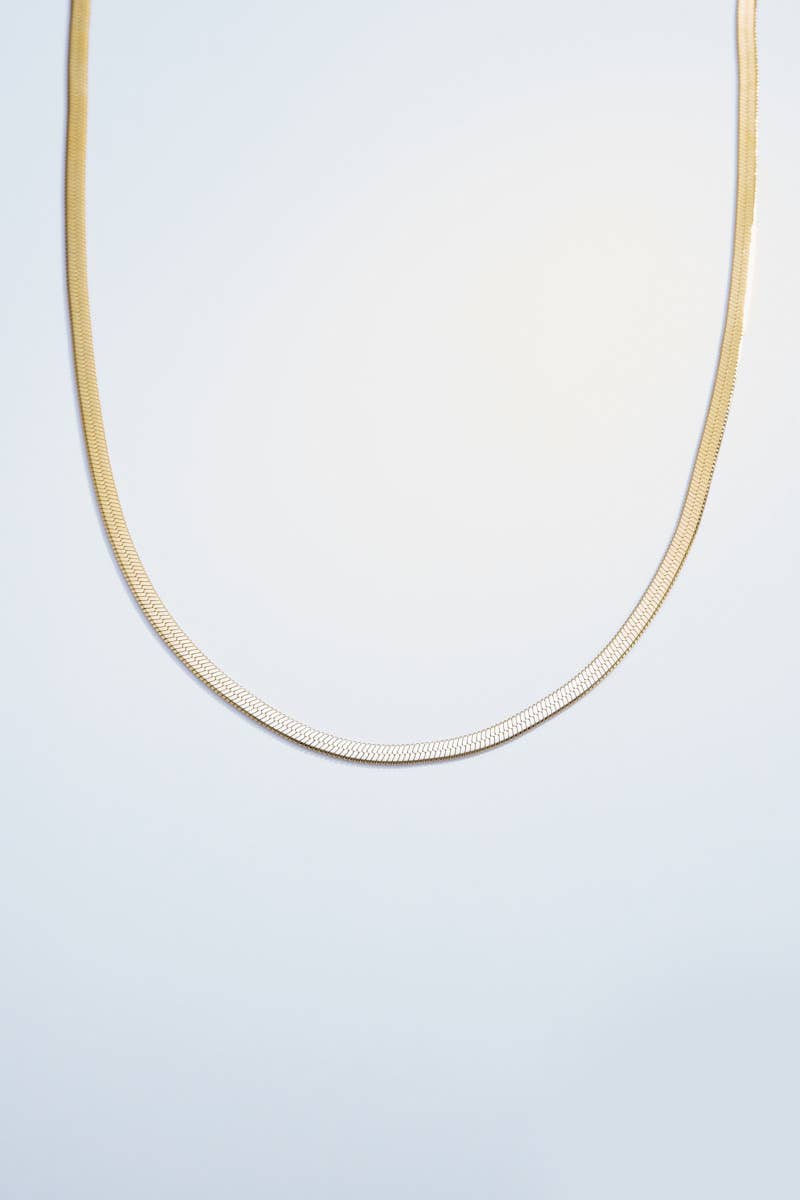 Herringbone Necklace Women