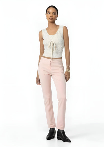 CHINO MW ANK PANTS