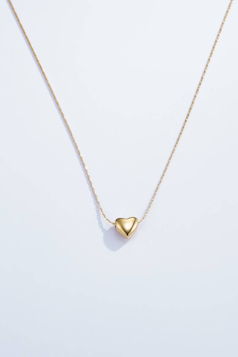 Heart Stone Necklace Women