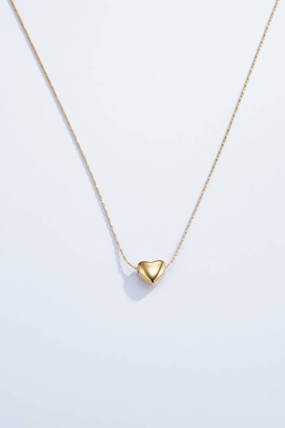Heart Stone Necklace Women