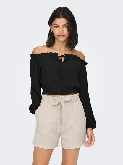 HANNAH BOATNECK TOP - Best clothes.