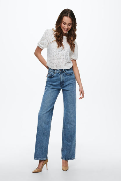 JUICY HW WIDE LEG JEANS 365