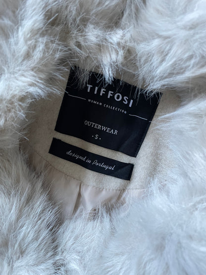 KATRIN ELEGANT WOMANS FUR COLLAR COAT - BEST CLOTHES