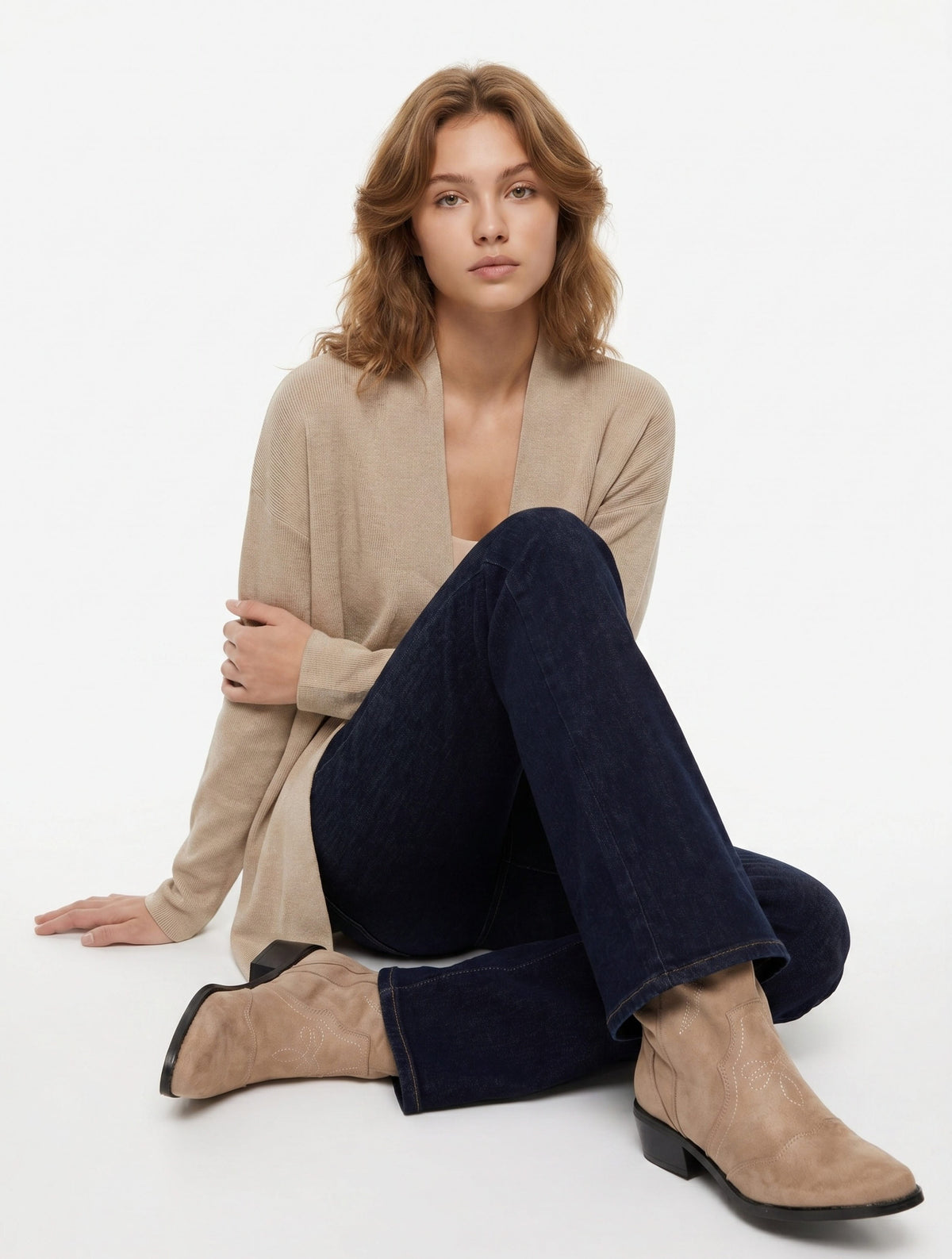 MEDEIA CARDIGAN BEIGE - BEST CLOTHES