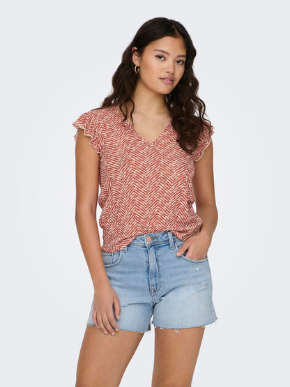 OLINE SS TOP - Best clothes.
