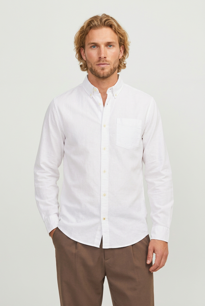 OXFORD SKJORTE LS