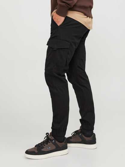 PAUL FLAKE 542 BLACK CARGO PANT - Best Clothes