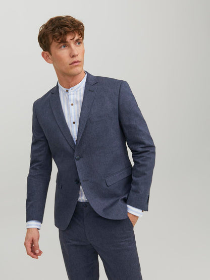 RIVIERA LINEN BLAZER SLIM FIT - Best clothes.