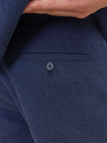 RIVIERA LINEN TROUSERS SLIM FIT - Best clothes.