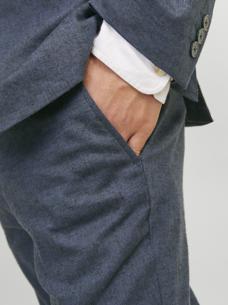 Riviera Linen Bukseler Slim Fit