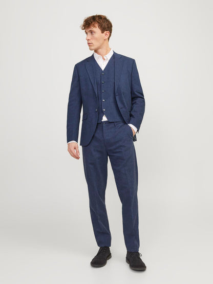 RIVIERA LINEN TROUSERS SLIM FIT - Best clothes.