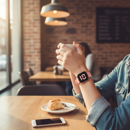 Smartklocka H9 Pro MAX - 2,01" HD-skärm med Bluetooth-samtal och Sportlägen