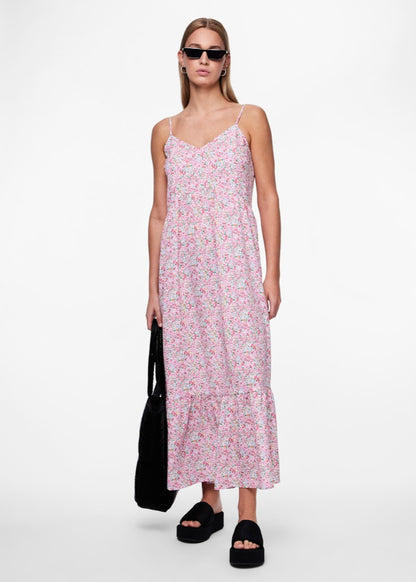 SADE STRAP LONG DRESS - Best clothes.