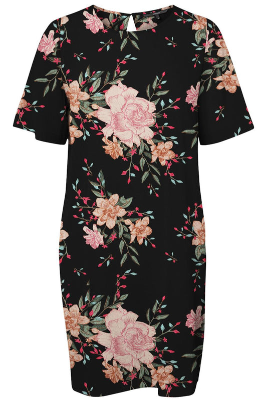 SIMPLY EASY VISC 2/4 SHORT DRESS - Best clothes.