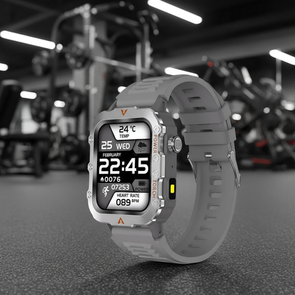 Smartwatch med GPS och Pulsmätare - Sportklocka