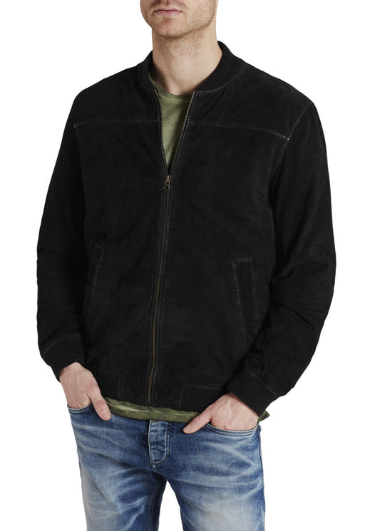 SUEDE BOMBER - Best Clothes