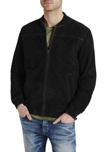 SUEDE BOMBER - Best clothes.
