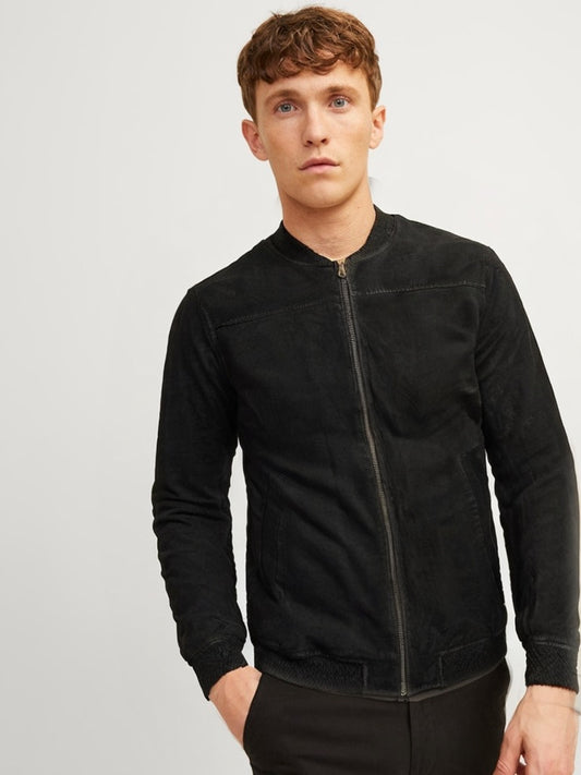 SUEDE BOMBER - Best Clothes