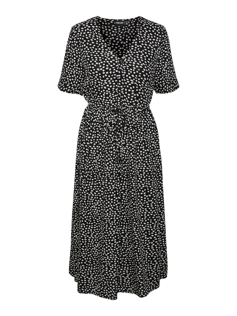 TALA SS STRING TIE MIDI DRESS - Best clothes.